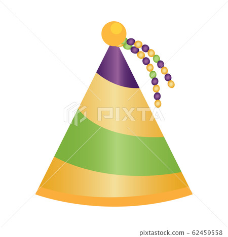 Isolated party hat 62459558