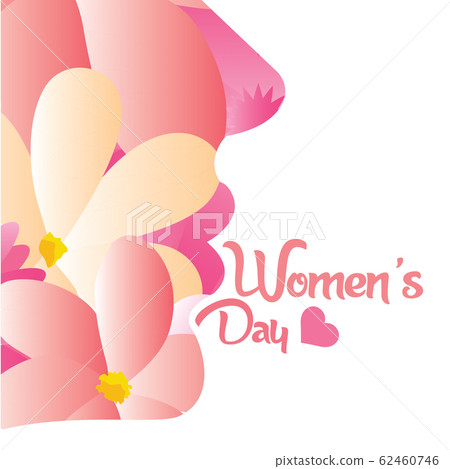 Happy womens day card 62460746
