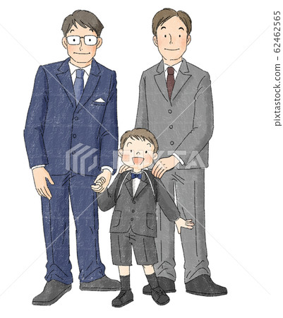 入學典禮家庭男孩 入學典禮家庭男孩 62462565