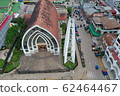 Cathedral amazon city peru pucallpa aerial view 62464467