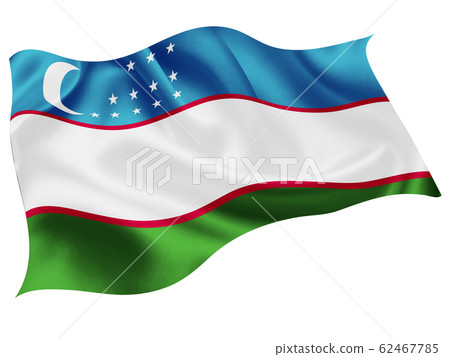 烏茲別克斯坦國旗世界圖標 烏茲別克斯坦國旗世界圖標 62467785