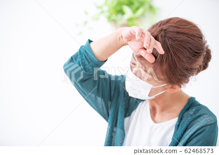 Mature woman in poor health Mature woman in poor health 62468573