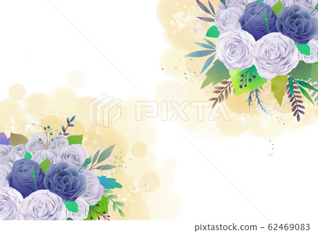 水彩花圈 水彩花圈 62469083