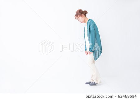 Mature woman with stoop 62469684