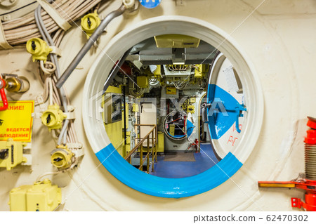 Interior of Russian submarine - Moscow museum 62470302