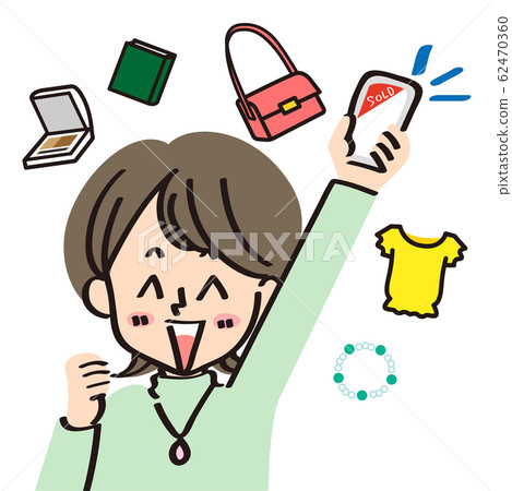 Women sold at the Flea Market app Women sold at the Flea Market app 62470360