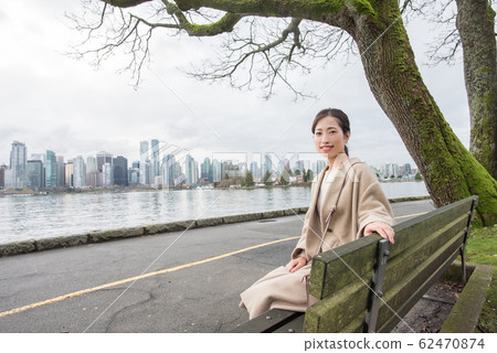 在溫哥華留學的日本女性 在溫哥華留學的日本女性 62470874