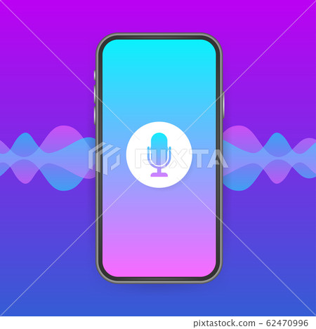 Personal assistant and voice recognition concept 62470996