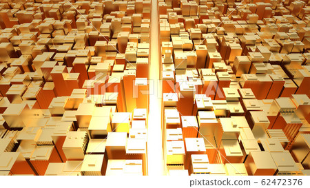 Buildings Gold Urban Buildings Urban image... - Stock Illustration ...