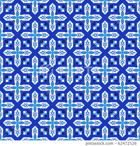 Azulejos portuguese traditional ornamental tile Azulejos portuguese traditional ornamental tile 62472526