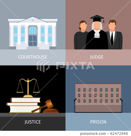 Justice banners set 62472848