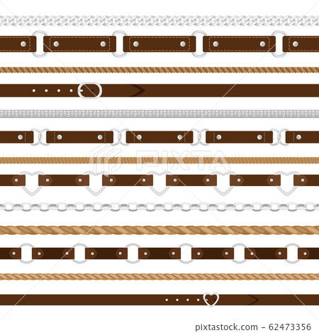 Belts seamless pattern Belts seamless pattern 62473356