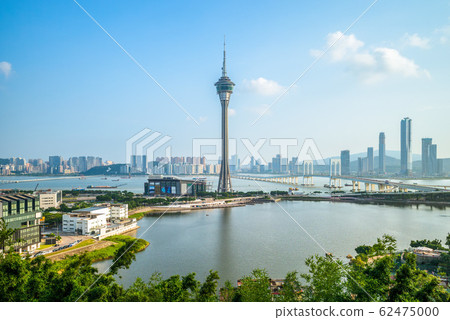 scenery of macau at west bay lake in china 62475000