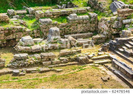 Ancient Sparta ruins, Peloponnese, Greece 62476546