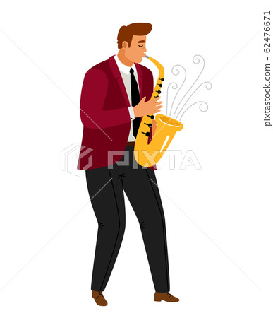 Jazz music saxophonist player Jazz music saxophonist player 62476671
