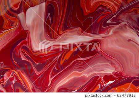 Red and white abstract background with mixed paint Red and white abstract background with mixed paint 62478912