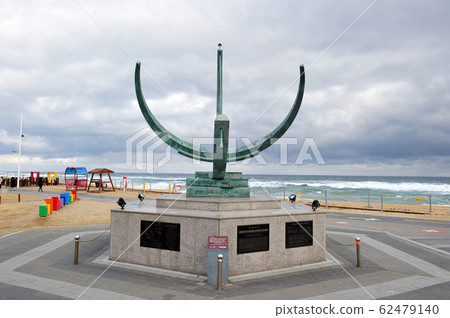 Jeongdongjin Hourglass Park Clock Tower Jeongdongjin Hourglass Park Clock Tower 62479140