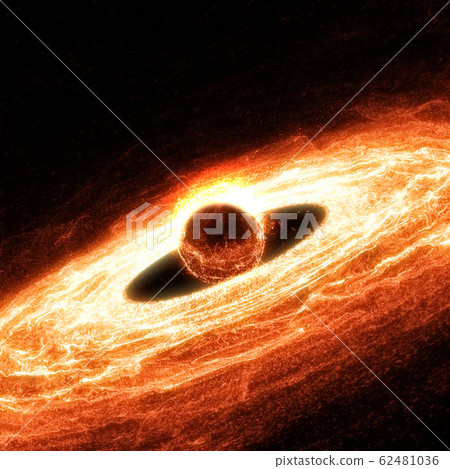 Supermassive Black Hole With Hot Accretion Disk 62481036