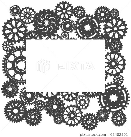 Set of gear wheels or cogs 62482391