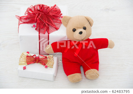 present package isolated on white background. present package isolated on white background. 62483795
