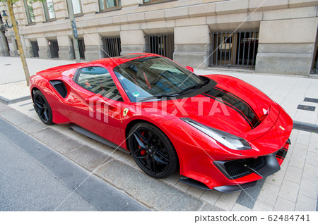 Supercar Lamborghini Huracan LP 610-4 black color 62484741