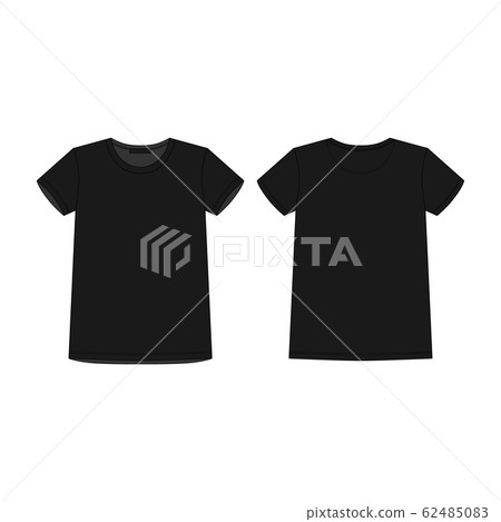 Technical sketch children's black t shirt. Kids Technical sketch children's black t shirt. Kids 62485083