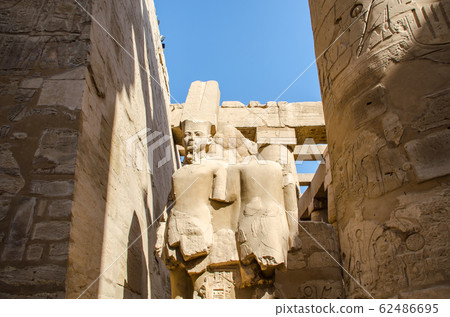 Egyptian Art. Ancient sculpture in the Karnak Egyptian Art. Ancient sculpture in the Karnak 62486695