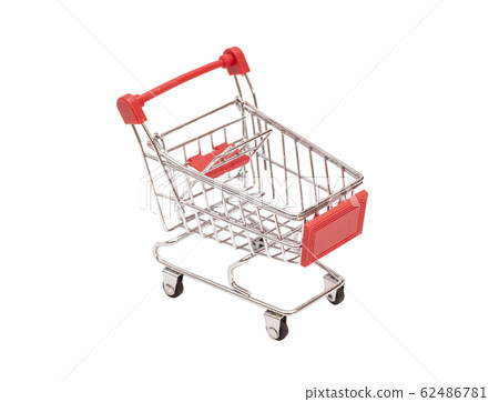 Shopping Cart Isolated on white Shopping Cart Isolated on white 62486781
