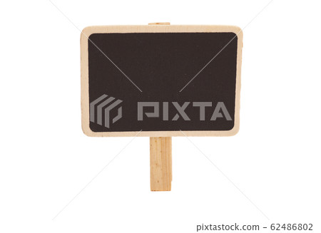 Empty school, black board (chalk board) isolated 62486802