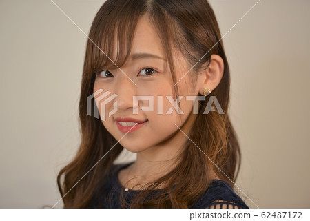 The expression of a pretty Japanese woman The expression of a pretty Japanese woman 62487172
