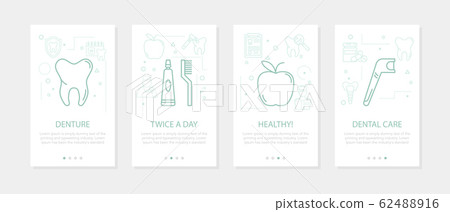 Vector four vertical mobile banners for dentistry medicine -02 Vector four vertical mobile banners for dentistry medicine -02 62488916