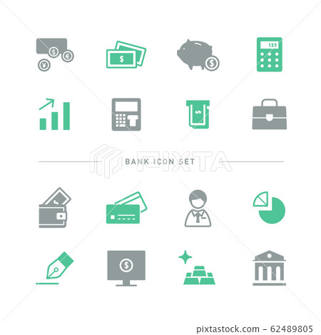bank, banks, icon 62489805