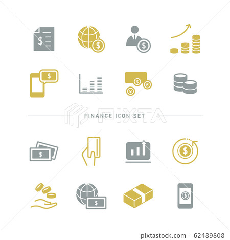 財政 圖標 Icon 62489808