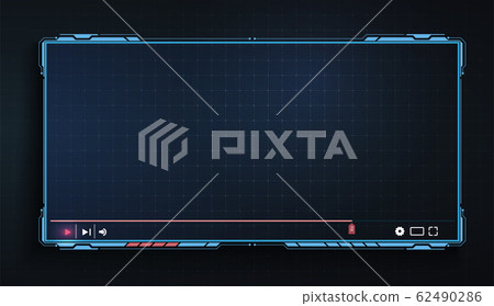 HUD, GUI futuristic frame user interface screen elements set. Set with call outs communication. Futuristic callout bar. Set of HUD futuristic sci fi frame HUD, GUI futuristic frame user interface screen elements set. Set with call outs communication. Futuristic callout bar. Set of HUD futuristic sci fi frame 62490286