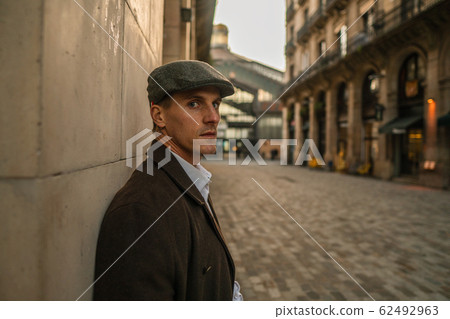 Old Fashion Man from the 1920s england Old Fashion Man from the 1920s england 62492963