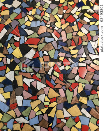 Background of tile mosaic for exterior decor Background of tile mosaic for exterior decor 62493801