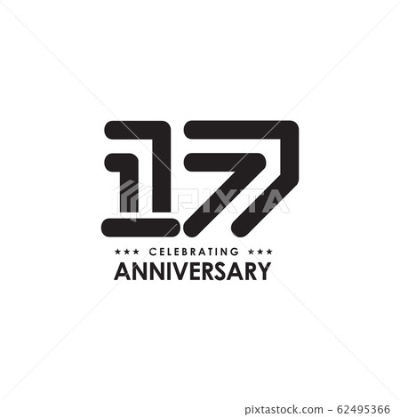 17th year celebrating anniversary emblem logo 17th year celebrating anniversary emblem logo 62495366