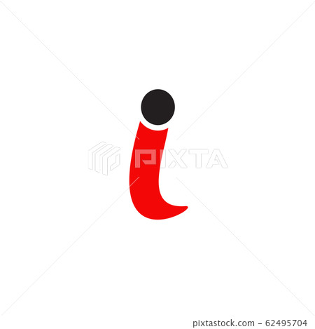 I letter initial icon logo design template - Stock Illustration ...