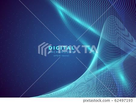 Big data vector background 62497193