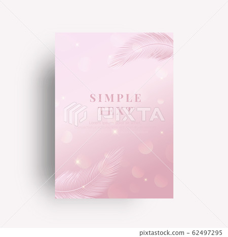 Feather card background 62497295