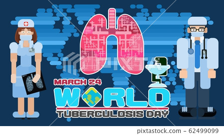 bright illustration tuberculosis day. poster new 62499099