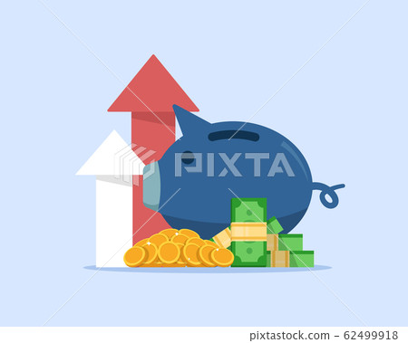 revenue increase,Compound interest, added value  62499918