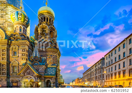 Gribobedov's Canal. Cathedral of the Savior on 62501952