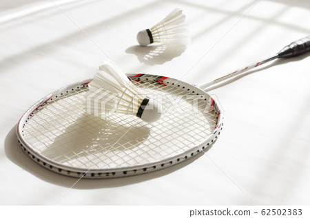 Badminton racket and shuttle 62502383