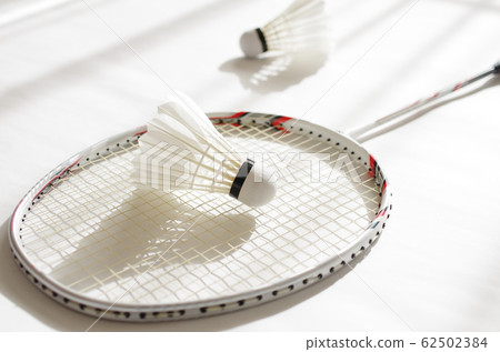 Badminton racket and shuttle Badminton racket and shuttle 62502384