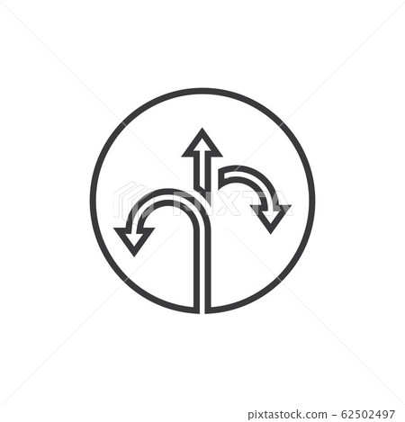 Way vector icon illustration design-插圖素材 [62502497] - PIXTA圖庫