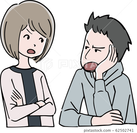 A couple fight 62502741