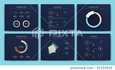 Big set of infographics elements. EPS10. Stock 62503629