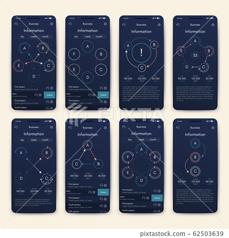 Modern infographic vector elements for business Modern infographic vector elements for business 62503639