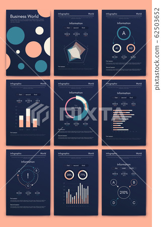 Modern infographic vector elements for business 62503652